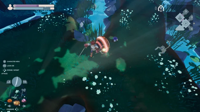 Captura de pantalla del juego Delicious Dungeon