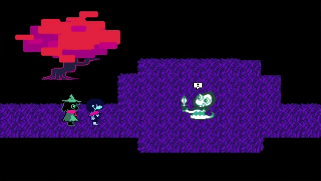 Captura de pantalla del juego DELTARUNE
