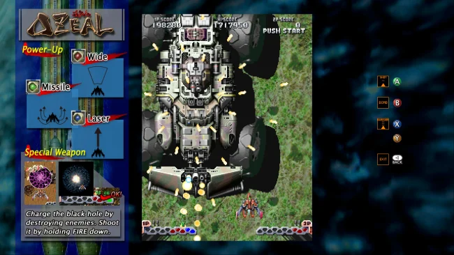 Captura de pantalla del juego DELTAZEAL