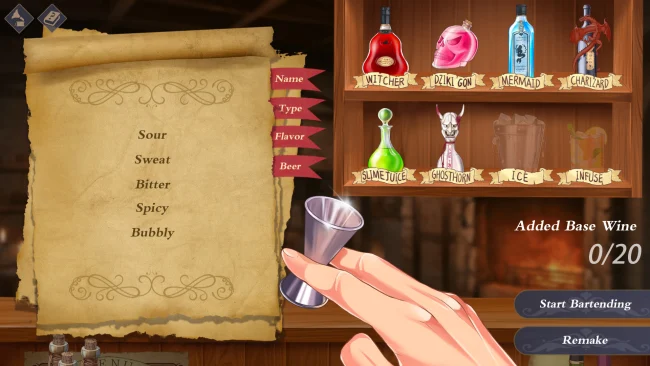 Captura de pantalla del juego Demon Speakeasy