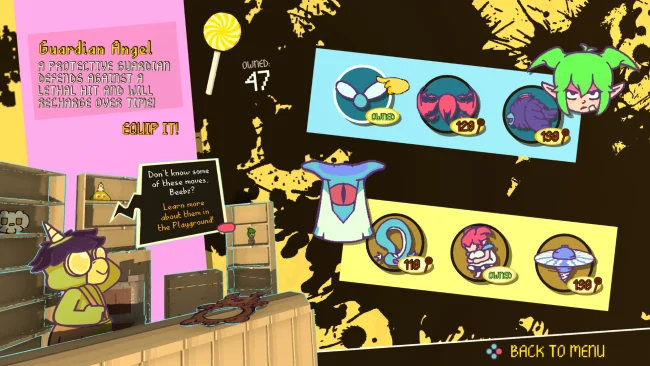 Captura de pantalla del juego Demon Turf: Neon Splash