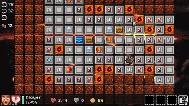 Captura de pantalla del juego DemonCrawl