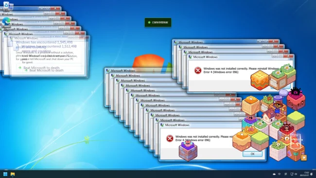 Captura de pantalla del juego Desk Garden