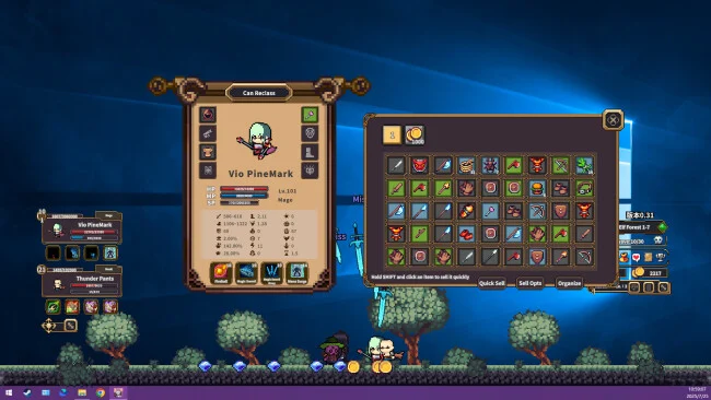 Captura de pantalla del juego Desktop Raid