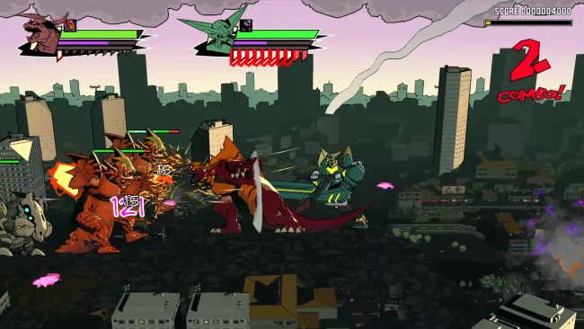 Dawn of the Monsters game screenshot