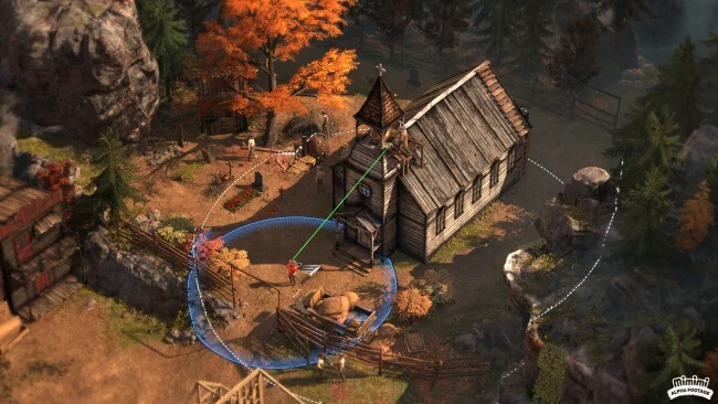 Captura de pantalla del juego Desperados III