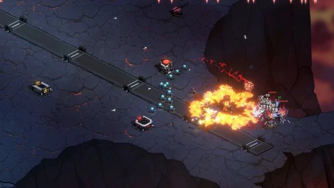 Captura de pantalla del juego Desperate Place