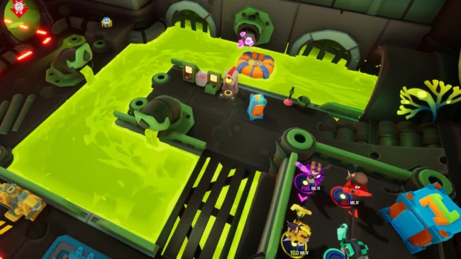 Captura de tela do jogo D-Corp