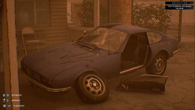 DETECTIVE – Captura de pantalla del juego Rainy Night