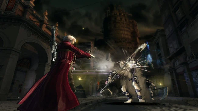 Captura de pantalla del juego Devil May Cry Special Edition