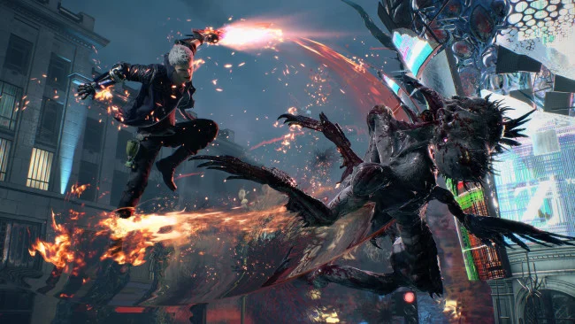 Captura de pantalla del juego Devil May Cry