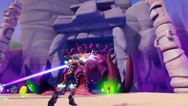 Captura de pantalla del juego de Dying After Sunset