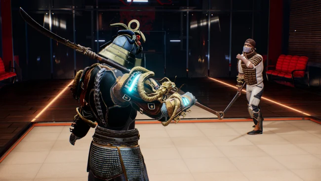 Captura de pantalla del juego de Die by the Blade