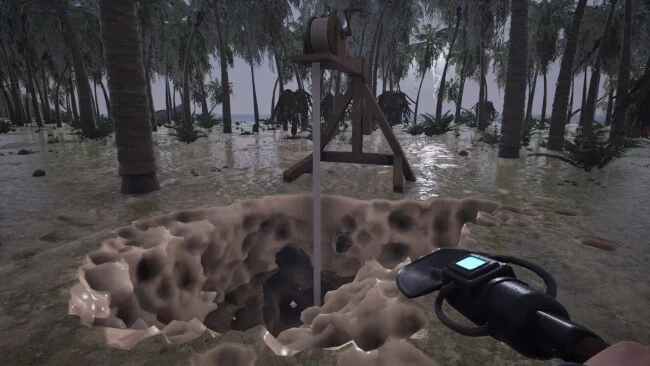 Captura de pantalla del juego Dig Island