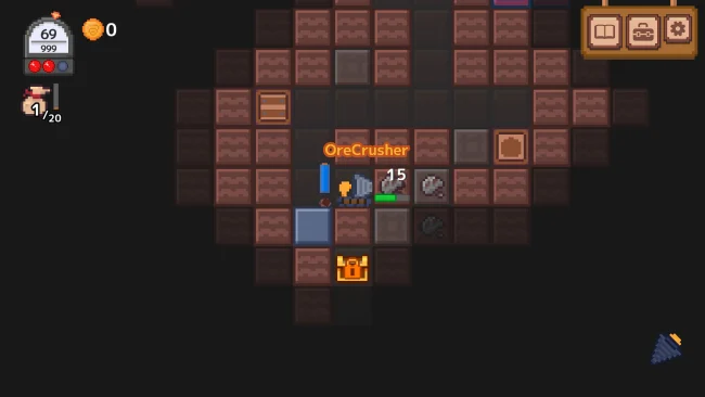 Captura de pantalla del juego DigDigDrill