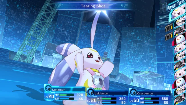 Digimon Story Cyber ​​​​Sleuth: captura de pantalla del juego de edición completa