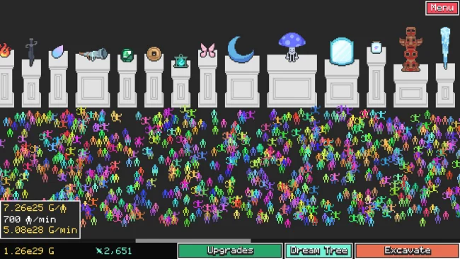 Captura de pantalla del juego Digseum