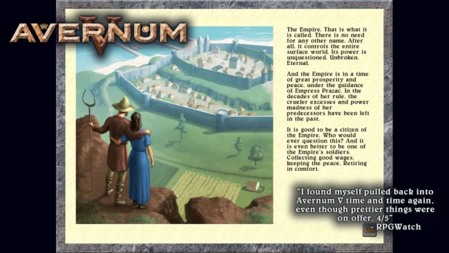 Captura de pantalla del juego Avernum