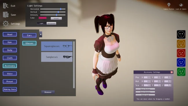 Captura de tela do jogo 3D Custom Lady Maker