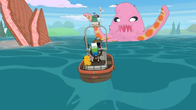 Adventure Time: Enchiridion Pirates oyunu ekran görüntüsü
