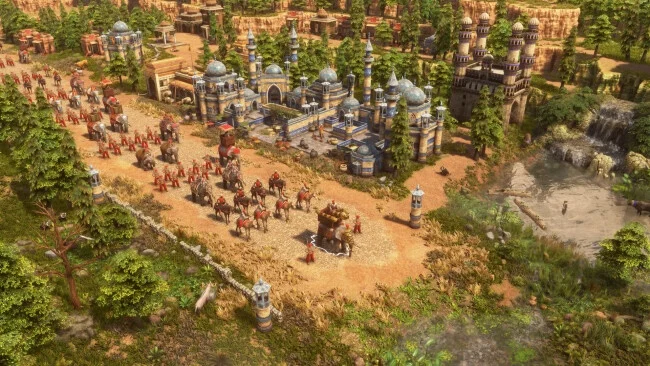 Captura de pantalla del juego Age of Empires III: Definitive Edition