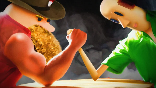 Captura de pantalla del juego Air Marty