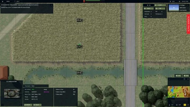 Capture d'écran du jeu Armored Brigade