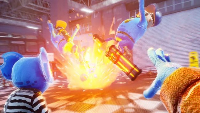 Captura de tela do jogo CUFFBUST