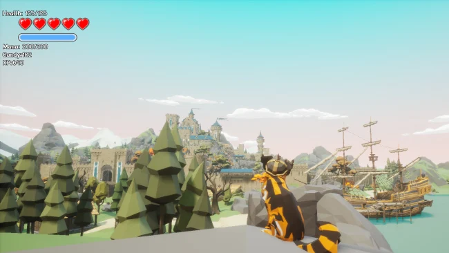 Cat, PC için ortaçağ ekran görüntüsünü alıyor