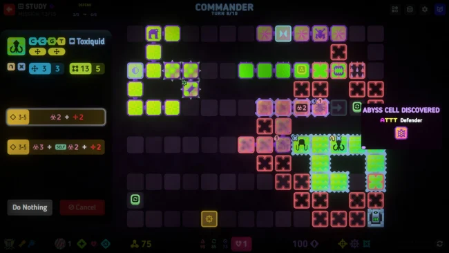 Cell Command game screenshot