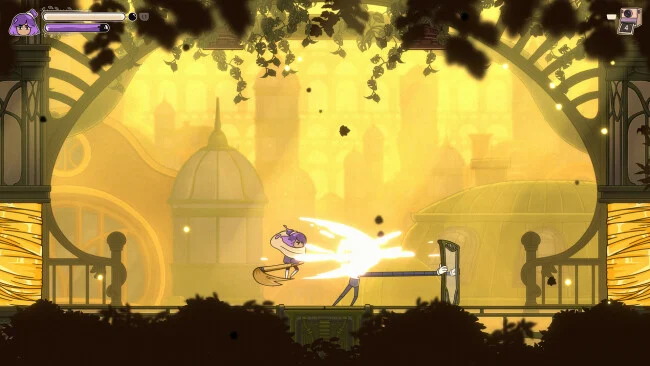 Screenshot of Constance's game