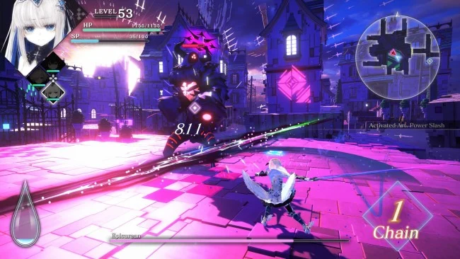 Crystar game screenshot