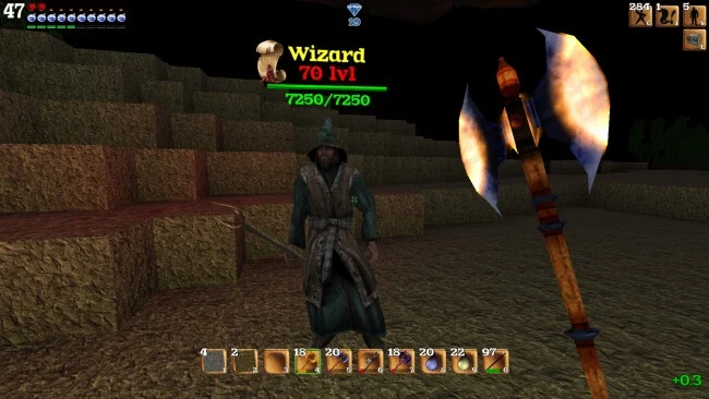 Capture d'écran du jeu Block Story