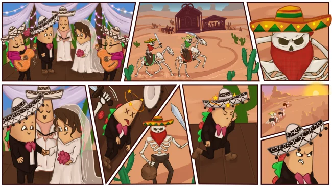 Capture d'écran du jeu Carlos the Taco